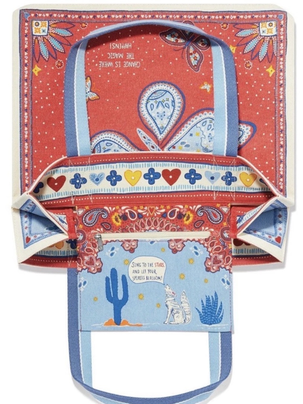 NWT New Brighton Multicolor
Bandana Love Tote - Picture 2 of 8